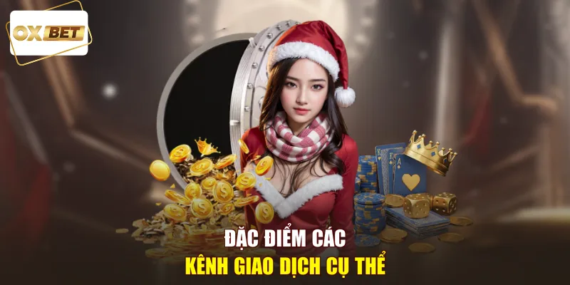 Đặc điểm các kênh giao dịch cụ thể